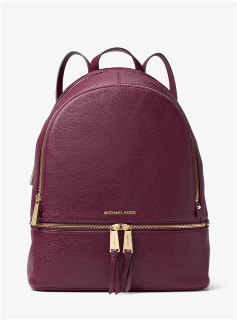 purple michael kors backpack|michael kors purple shoulder bags.